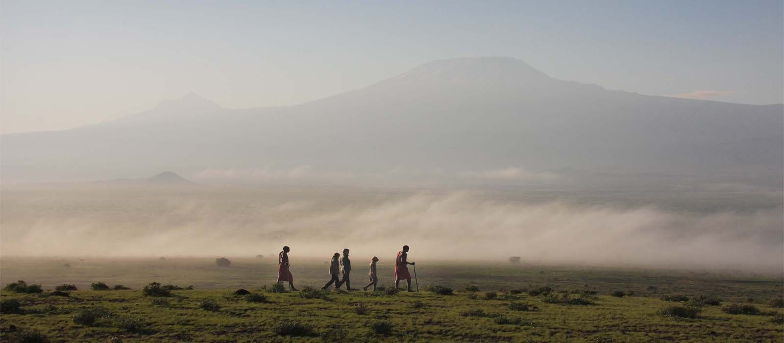 Kenya Wildlife safari with Mountain Kilimanjaro in the Background